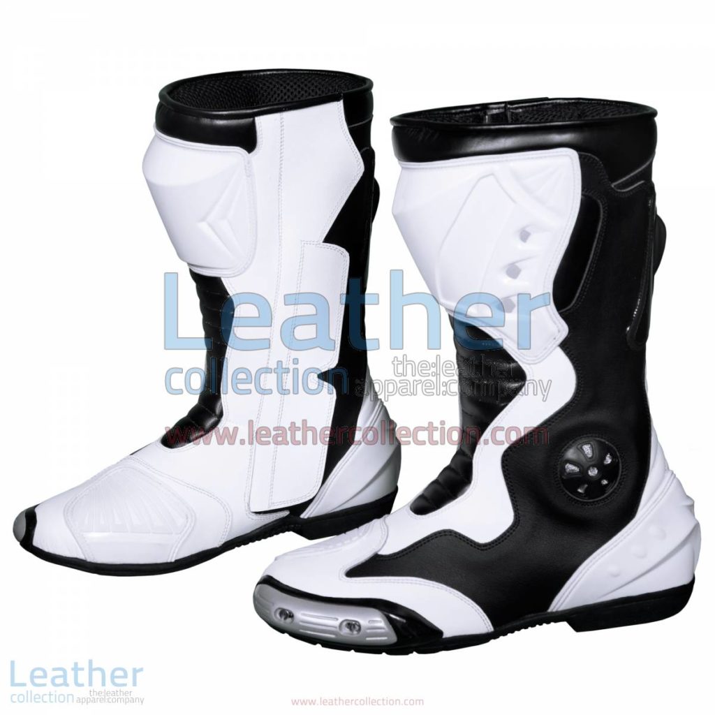 Alex Rins MotoGP 2017 Leather Racing Boots | Alex Rins MotoGP 2017 Leather Racing Boots