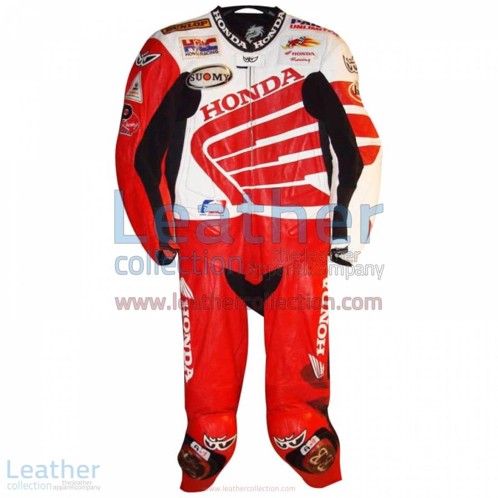 Ben Bostrom American Honda 2004 AMA Leathers | honda leathers