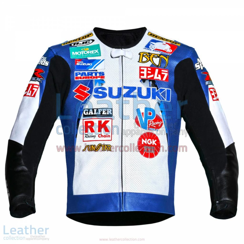 Ben Spies Suzuki Leather Jacket 2006 AMA | Ben Spies Suzuki Leather Jacket 2006 AMA