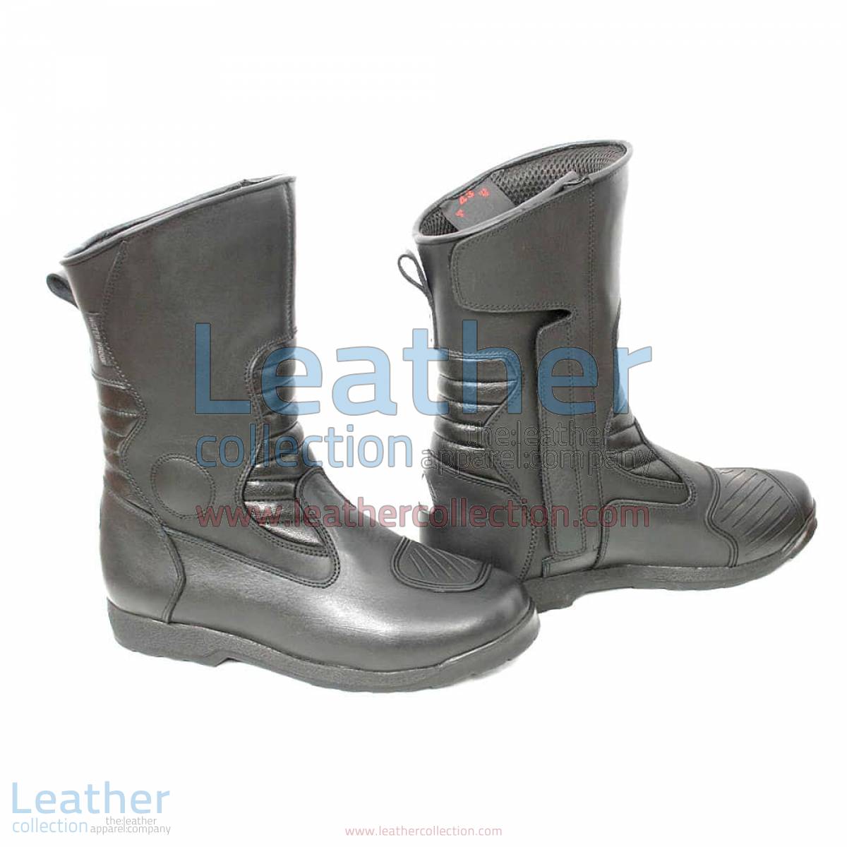 Classic Motorcycle Boots Black