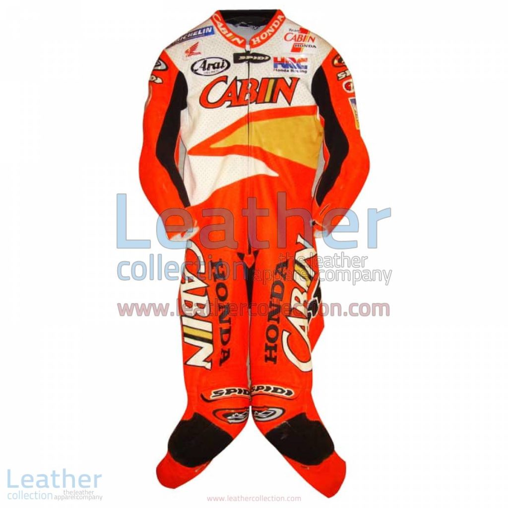 Colin Edwards Honda Leathers 2002 Suzuka 8 Hours | honda leathers