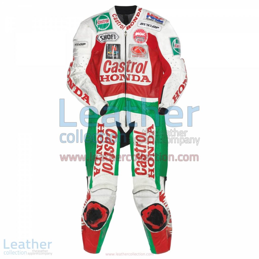 Daijiro Kato Castrol Honda GP 1999 Leather Suit | castrol honda