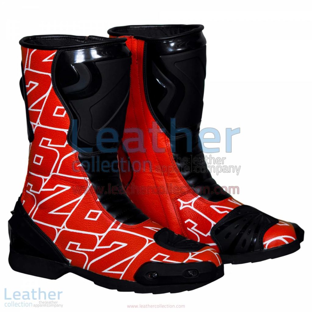 Dani Pedrosa 26 MotoGP 2017 - 2018 Race Boots | Dani Pedrosa 26 MotoGP 2017 - 2018 Race Boots