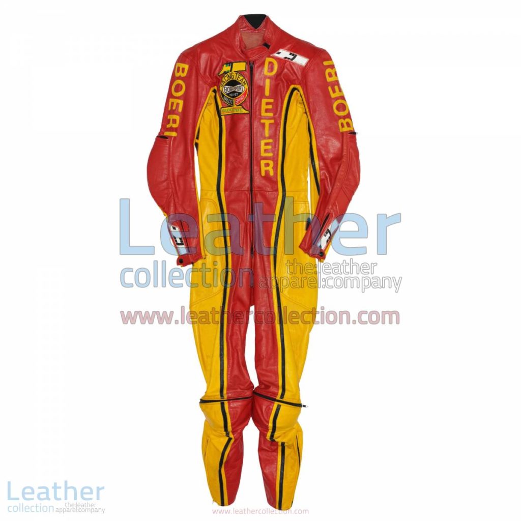 Dieter Braun Yamaha GP 1973 Leather Suit | yamaha leather suit