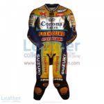 Fabrizio Pirovano Suzuki Corona Leather Suit 1998 WSBK | suzuki leather suit