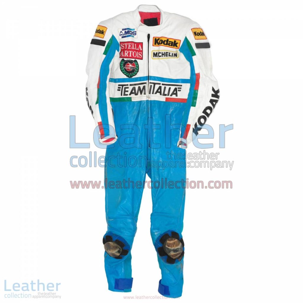 Fausto Gresini Garelli GP 1987 Motorbike Suit | motorcycle suit
