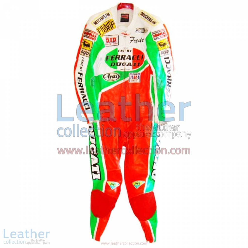 Freddie Spencer Ducati Corse AMA leathers | ducati corse