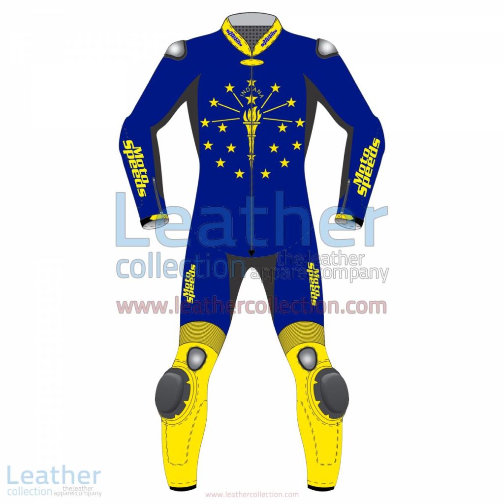 Indiana Flag Motorbike Racing Suit | motorcycle racing suit
