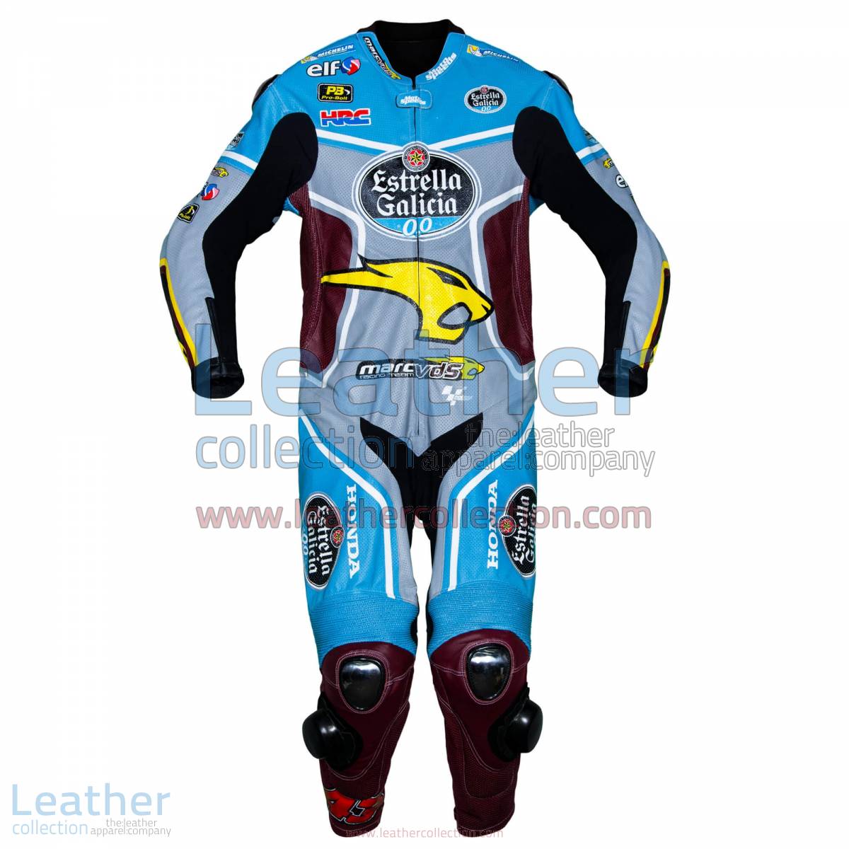 Jack Miller Estrella Galicia Honda 2017 MotoGP Race Suit | Jack Miller Estrella Galicia Honda 2017 MotoGP Race Suit