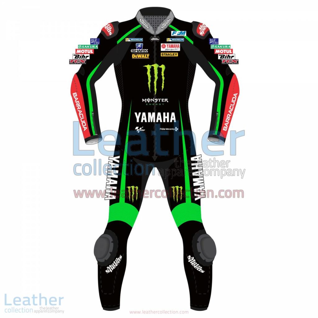 Johan Zarco Yamaha Monster Tech 3 2017 Leather Suit | Johan Zarco Yamaha Monster Tech 3 2017 Leather Suit