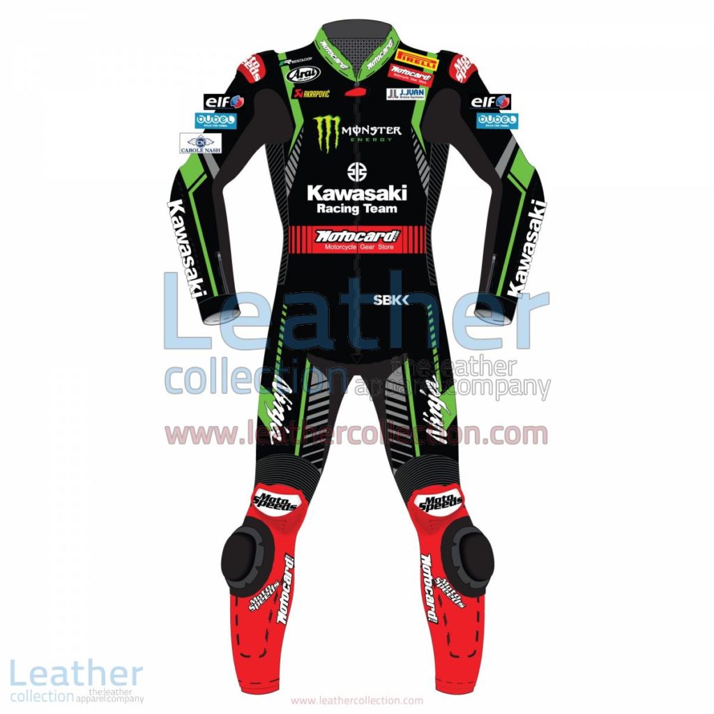 Jonathan Rea Kawasaki WSBK 2018 Leather Suit | Jonathan Rea Kawasaki WSBK 2018 Leather Suit