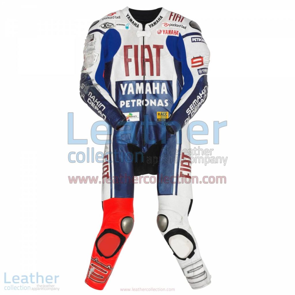 Jorge Lorenzo Yamaha Fiat MotoGP 2010 Leathers | Yamaha Fiat
