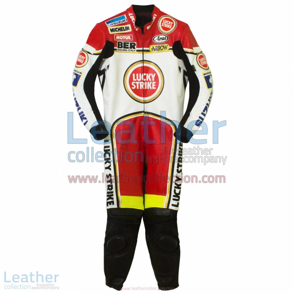 Kevin Schwantz Lucky Strike Suzuki GP 1993 Leathers | lucky strike suzuki