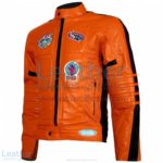 Kill Bill Movie Womens Orange Leather Jacket | kill bill jacket
