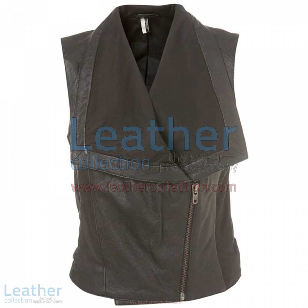 Ladies Fashion Leather Vest | fashion vest
