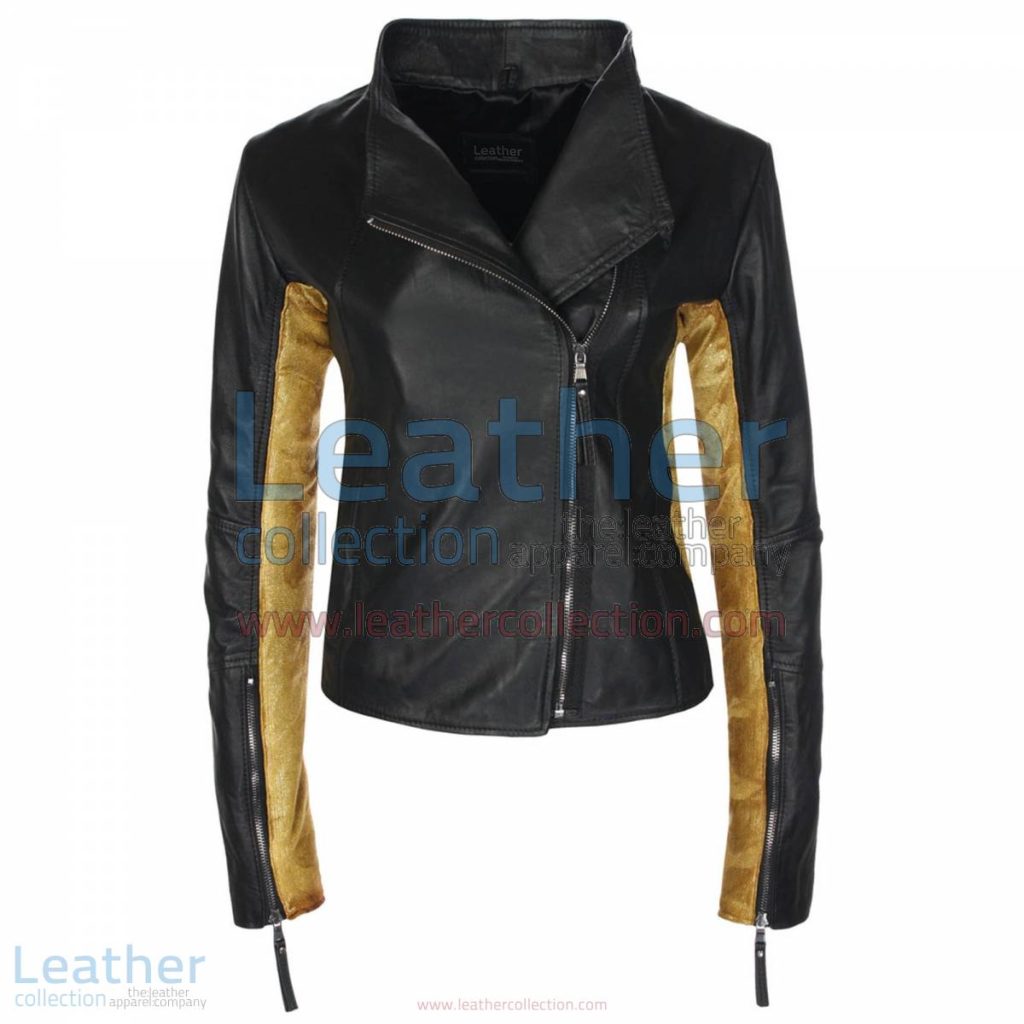 Black & Gold Sovereign JacketBlack & Gold Sovereign Jacket | gold leather jacket
