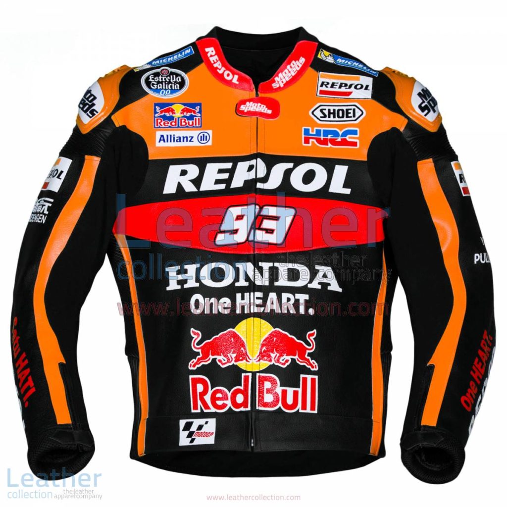 Marc Marquez 93 Honda Repsol Black Jacket 2017 | Marc Marquez 93 Honda Repsol Black Jacket 2017