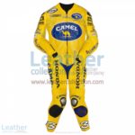 Max Biaggi Camel Honda MotoGP 2004 Leathers | honda leathers