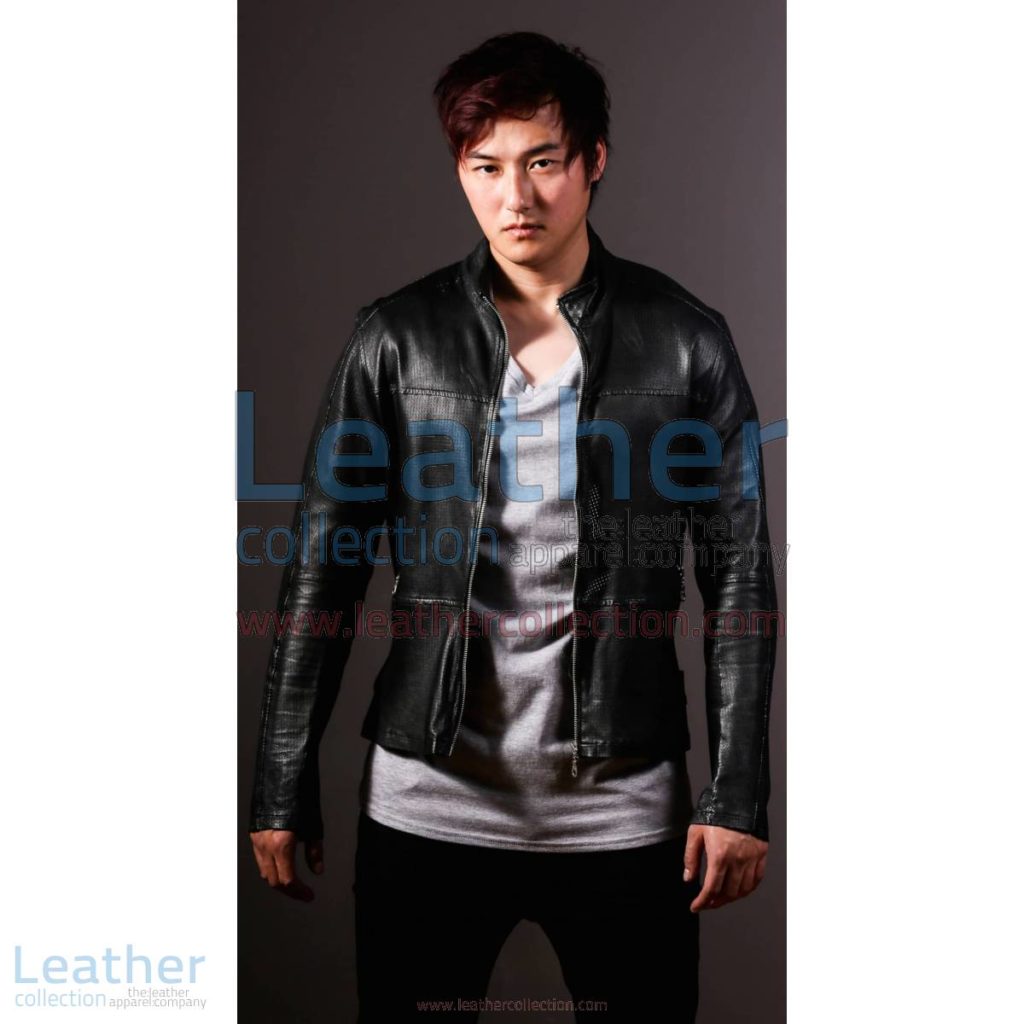 Men Leather Fashion Steel Jacket | steel jacket