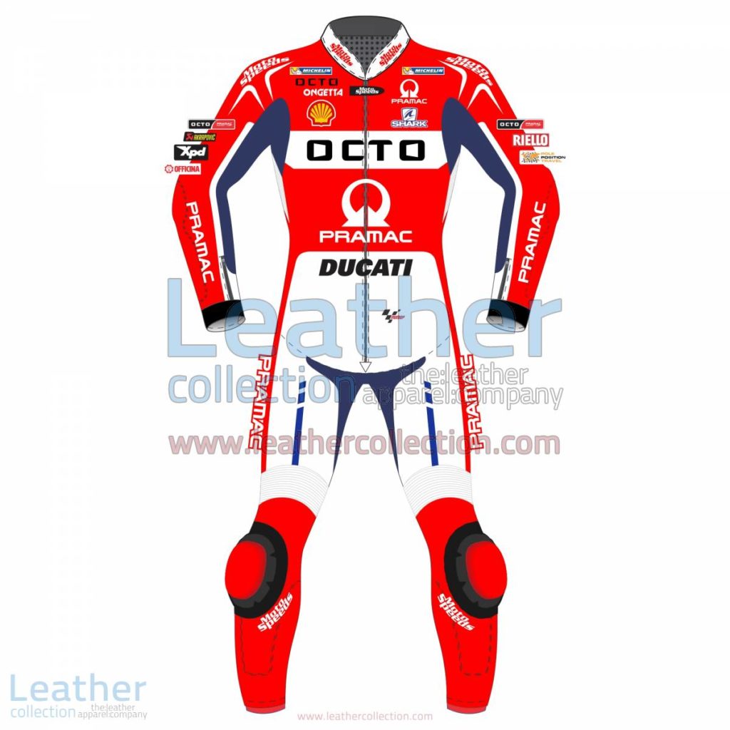 Scott Redding Ducati Pramac 2017 MotoGP Leather Suit | Scott Redding Ducati Pramac 2017 MotoGP Leather Suit