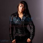 She Devil Perforated Bomber jacket | perforated bomber jacket