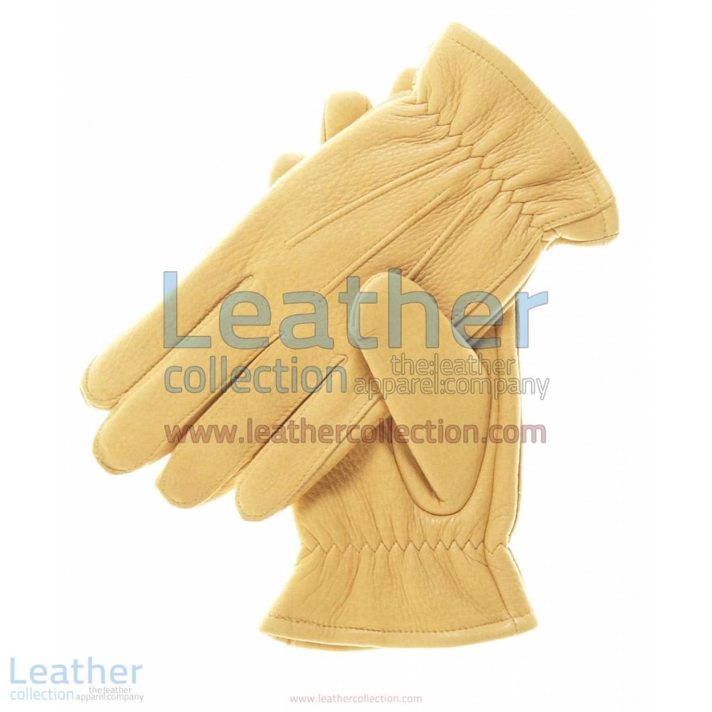 Tan Winter Thinsulate Lined Gloves | tan winter gloves