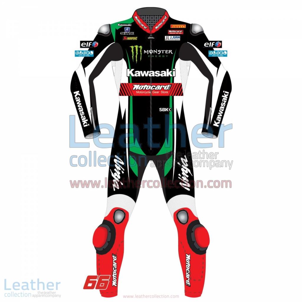 Tom Sykes Kawasaki Racing Motorcycle Suit WSBK 2017 | Tom Sykes Kawasaki Racing Motorcycle Suit WSBK 2017