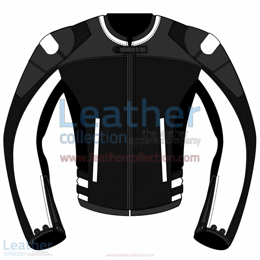 Tri Color Motorbike Leather Jacket For Women | Tri Color motorcycle Leather Jacket For Women