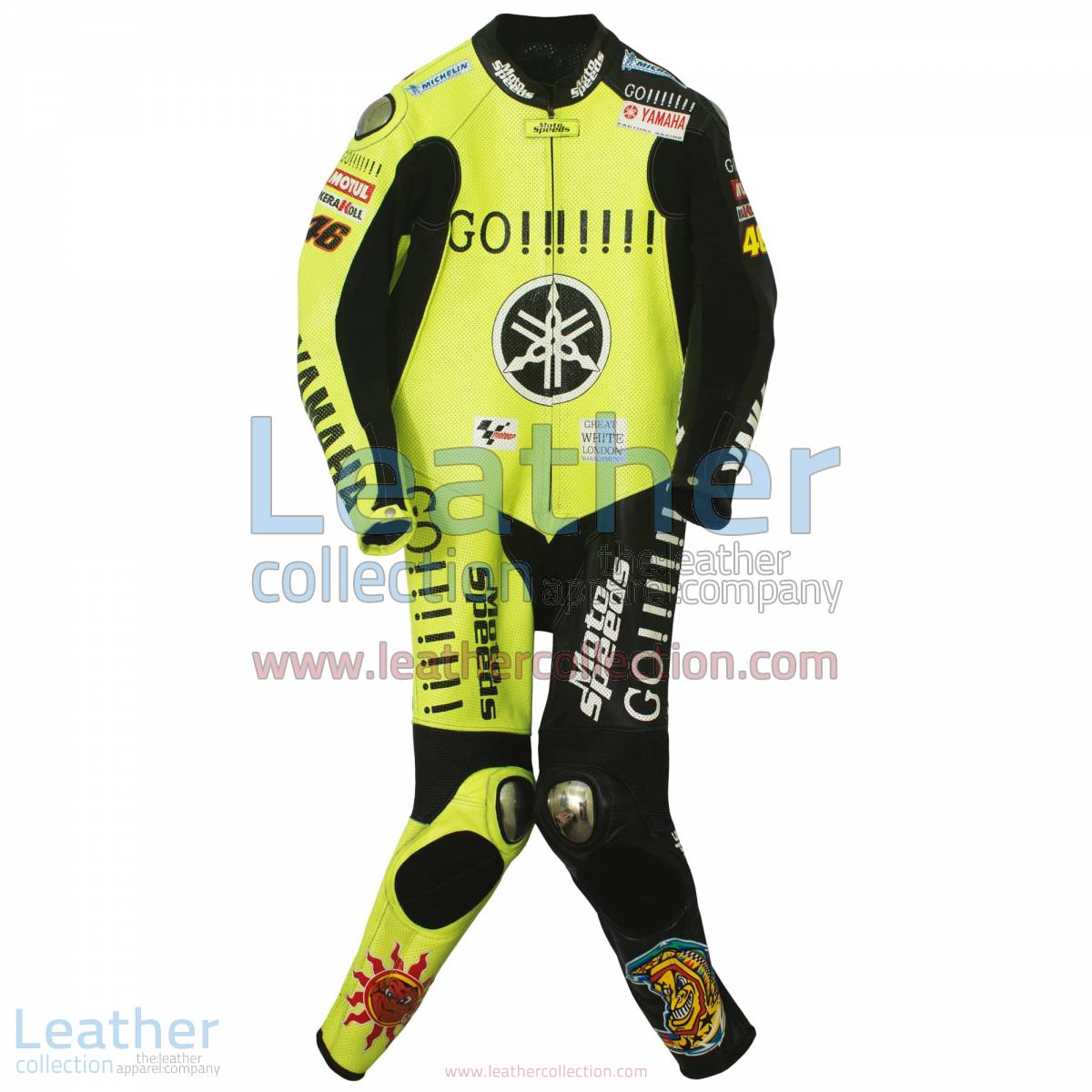Valentino Rossi Winter Test Yamaha MotoGP 2005 Suit | Yamaha clothing,Valentino Rossi suit