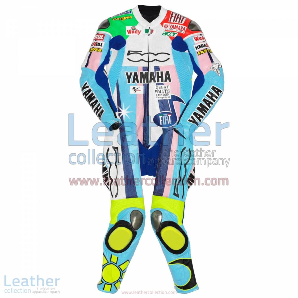 Valentino Rossi Yamaha Fiat 500 MotoGP 2007 Suit | valentino rossi suit