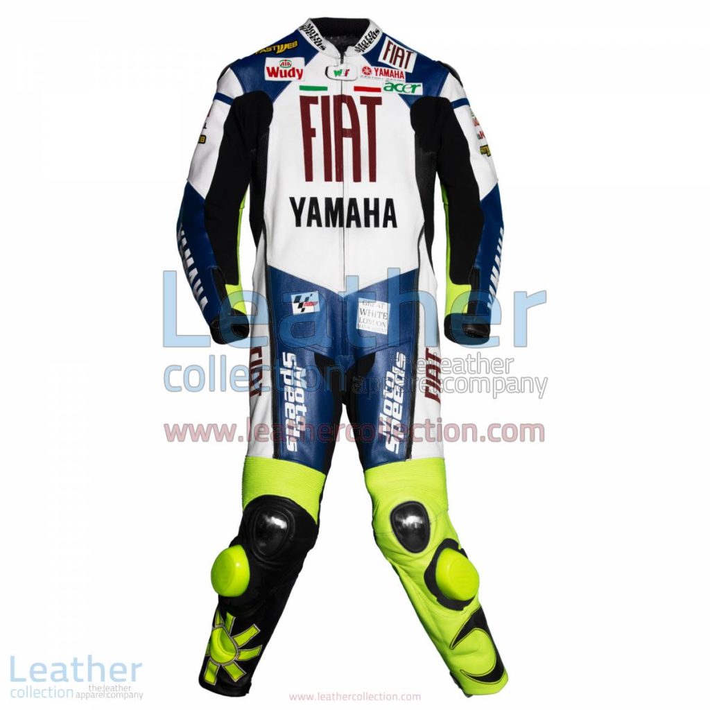 Valentino Rossi Yamaha Fiat MotoGP 2007 Leathers | valentino rossi leathers
