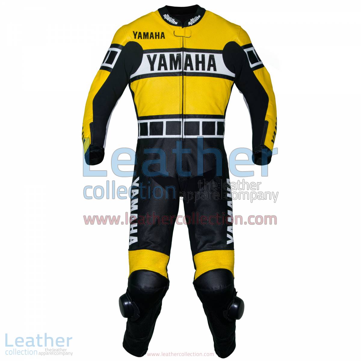 Yamaha Racing Leather Suit Yellow | racing leather suit