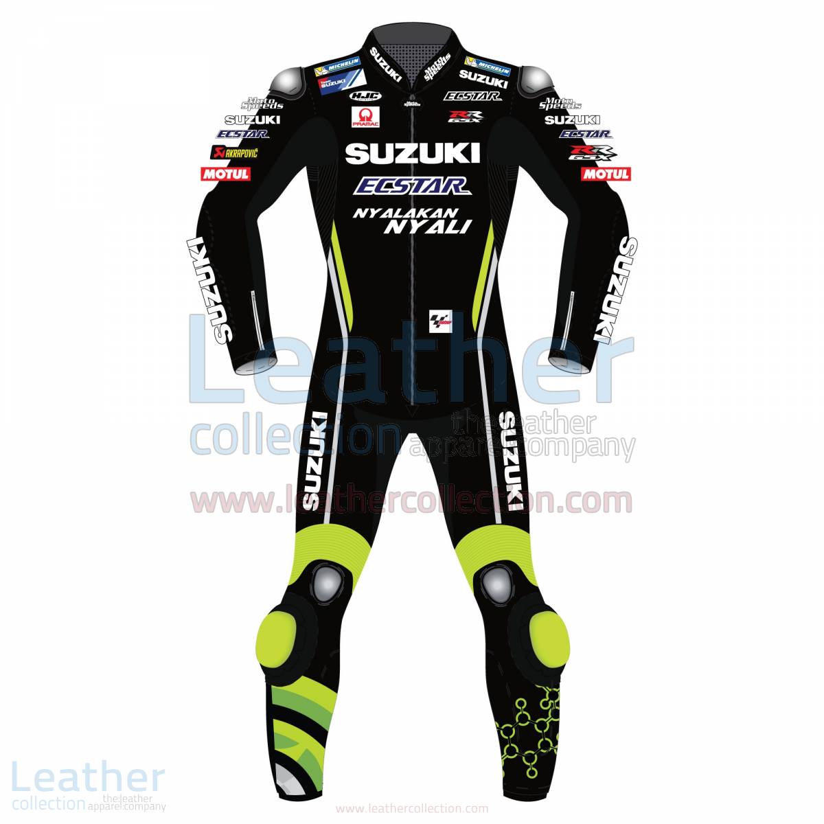 Andrea Iannone Suzuki MotoGP 2018 Leather Suit Black – Suzuki Suit