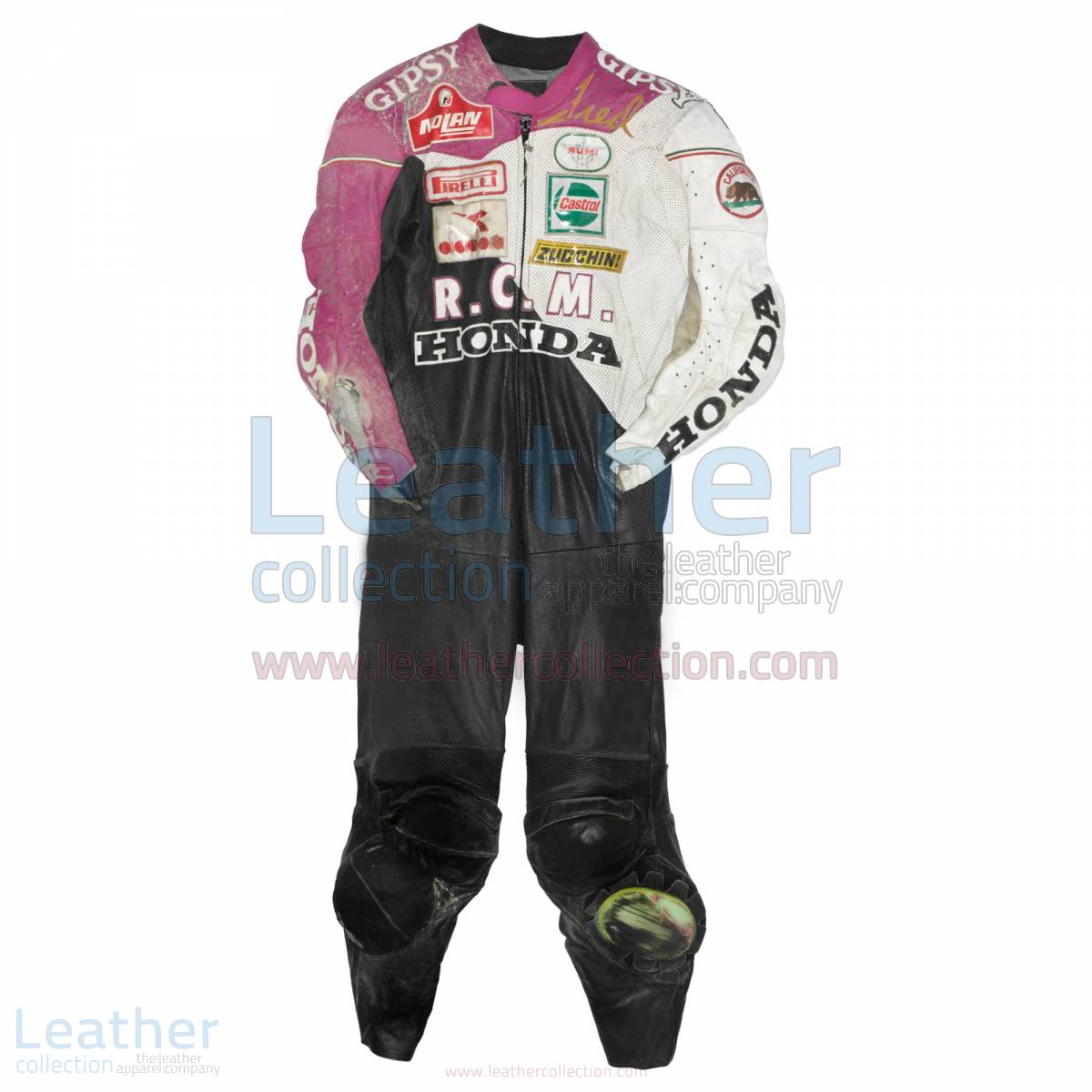 Fred Merkel Honda WSBK 1989 Leather Suit