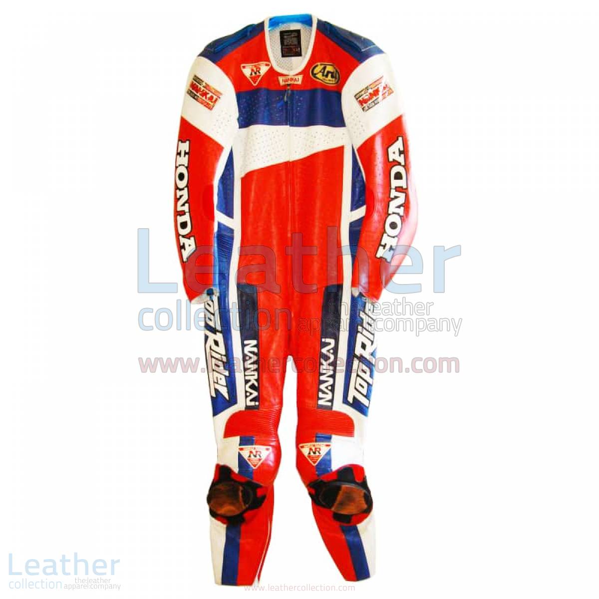 Freddie Spencer Nankai Honda Motorcycle GP 1991 Leathers