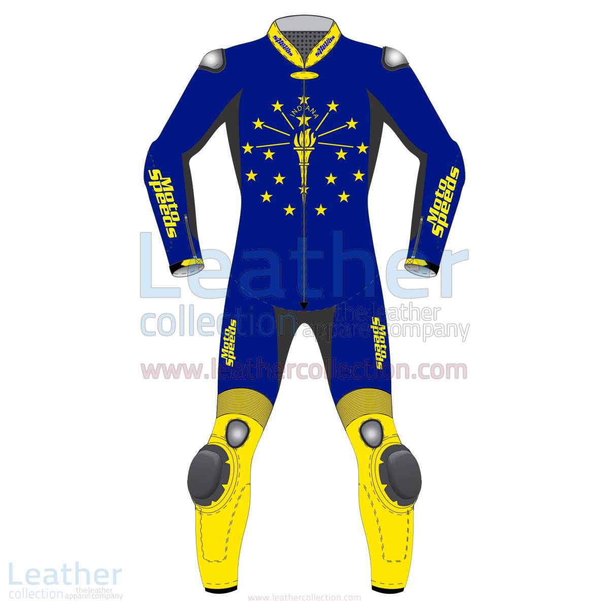 Indiana Flag Motorbike Racing Suit