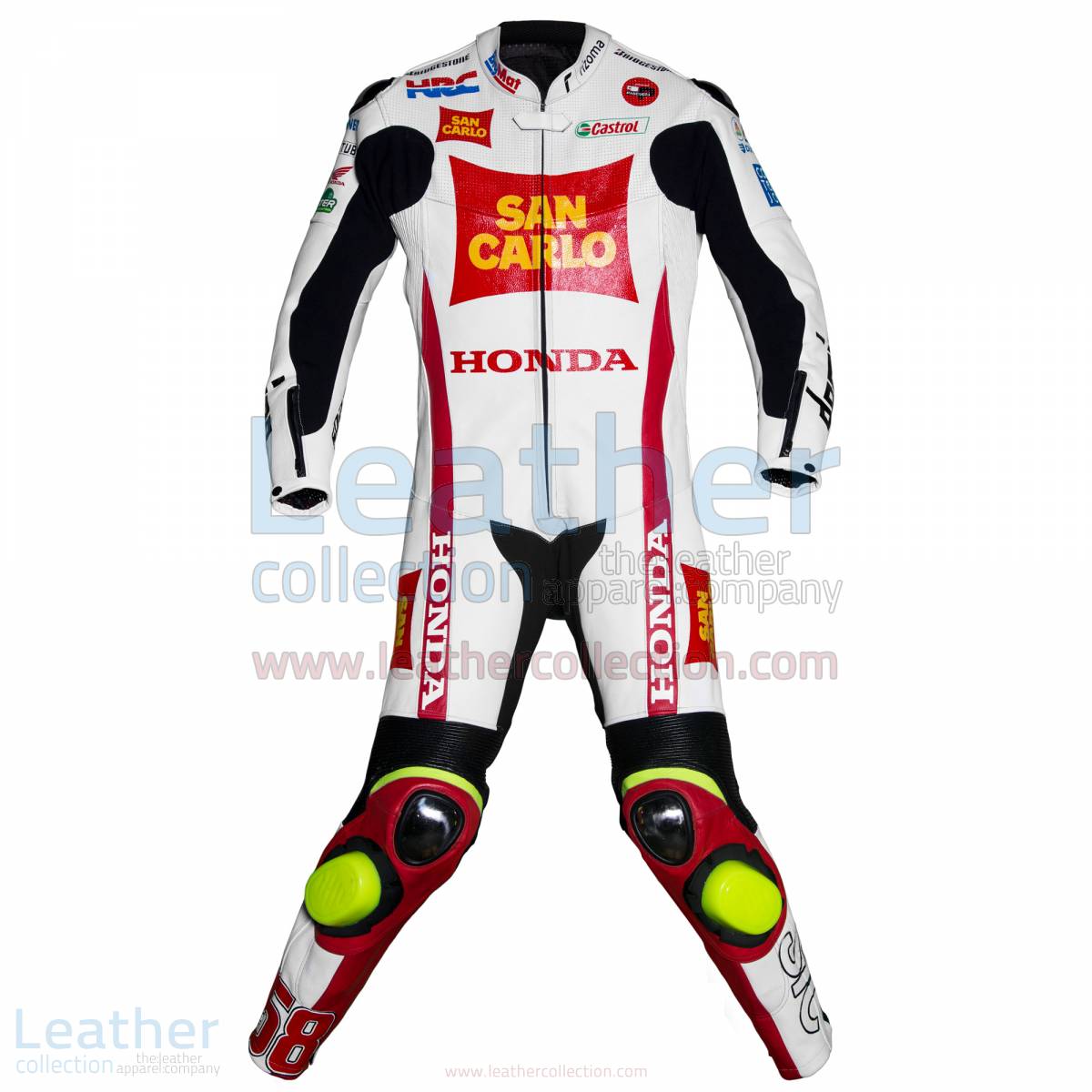 Marco Simoncelli Honda 2011 Leathers