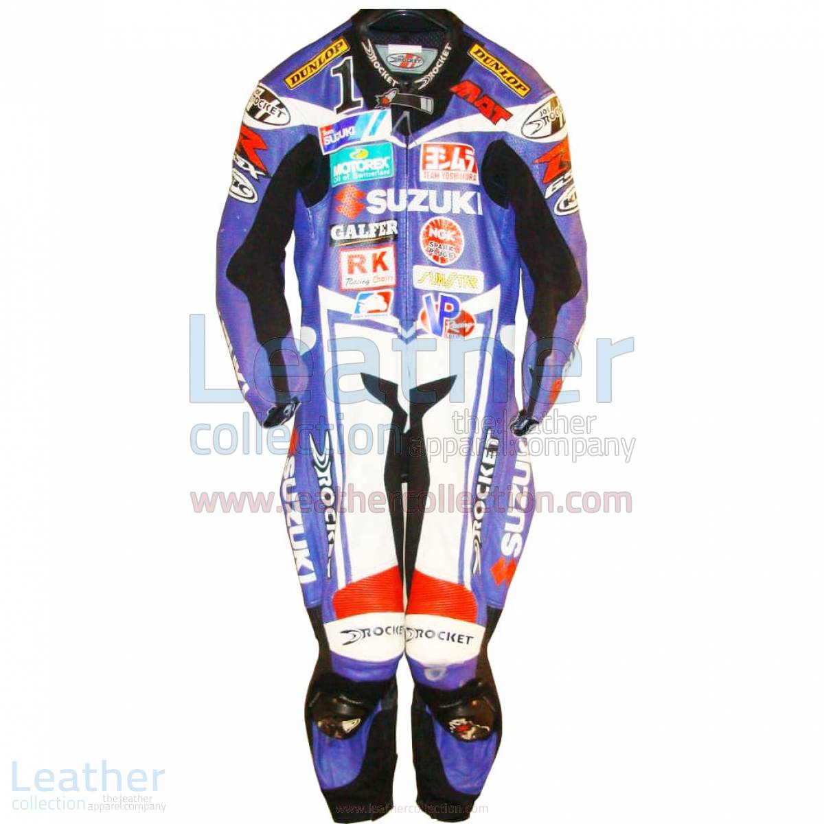 Mat Mladin Suzuki AMA 2005 Leather Suit