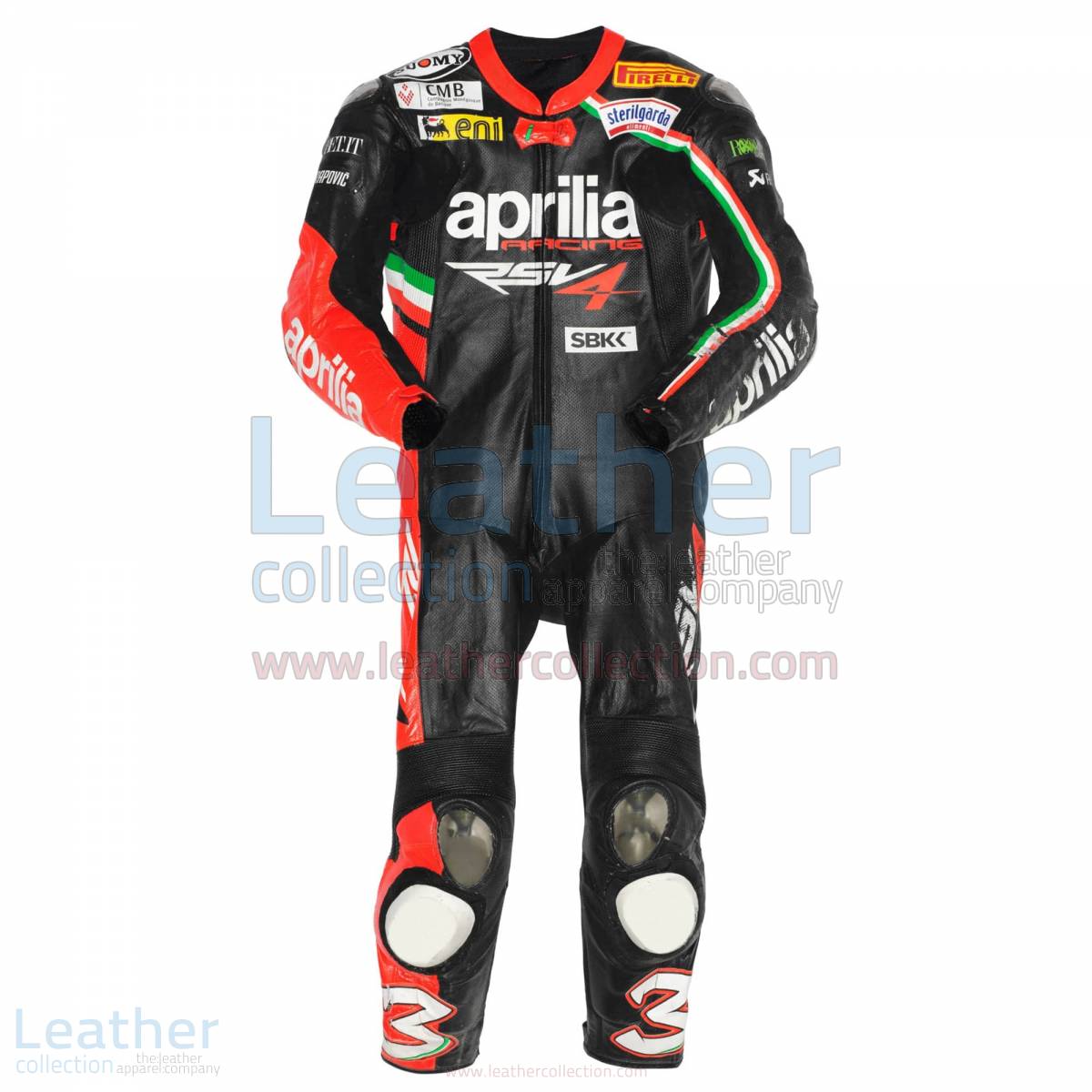 Max Biaggi Aprilia 2012 Race Leathers – Aprilia Suit