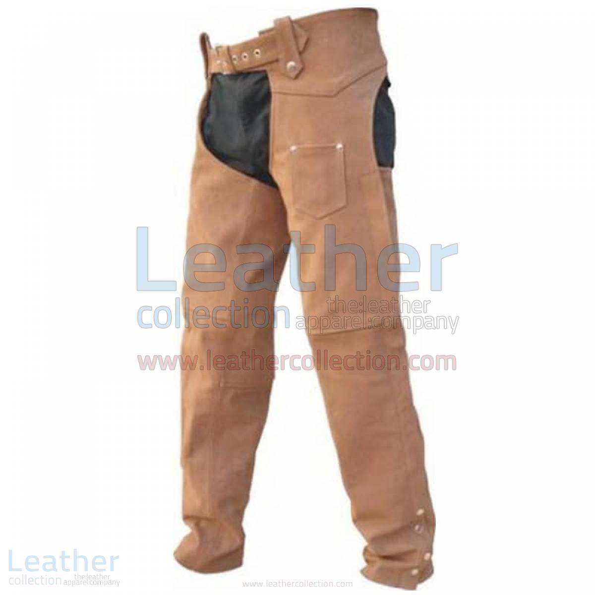 Men’s leather Motorcycle Riding Chaps –  Chap