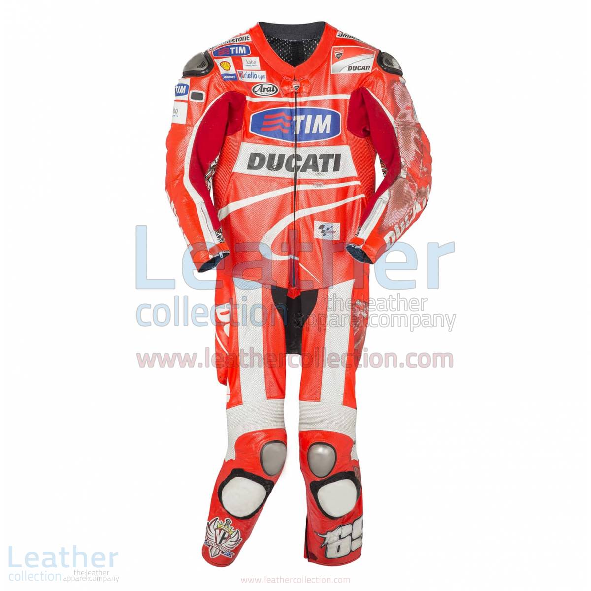 Nicky Hayden Ducati 2013 MotoGP Race Leathers