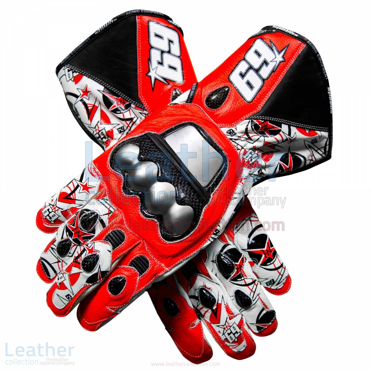 nicky hayden gp 2013 motorbike gloves
