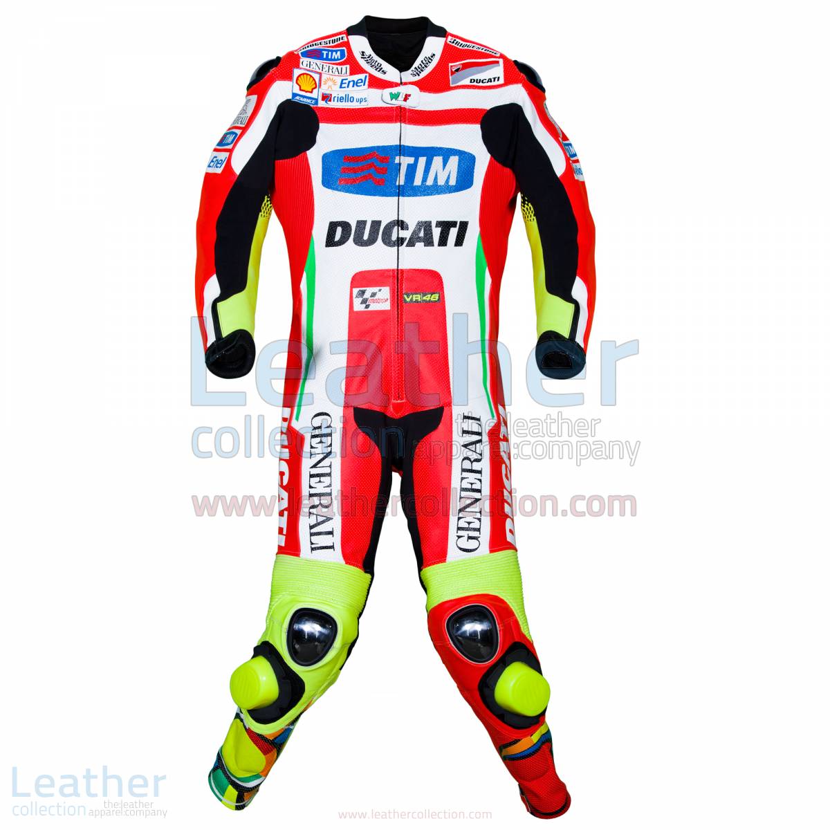 Valentino Rossi Ducati MotoGP 2012 Leathers