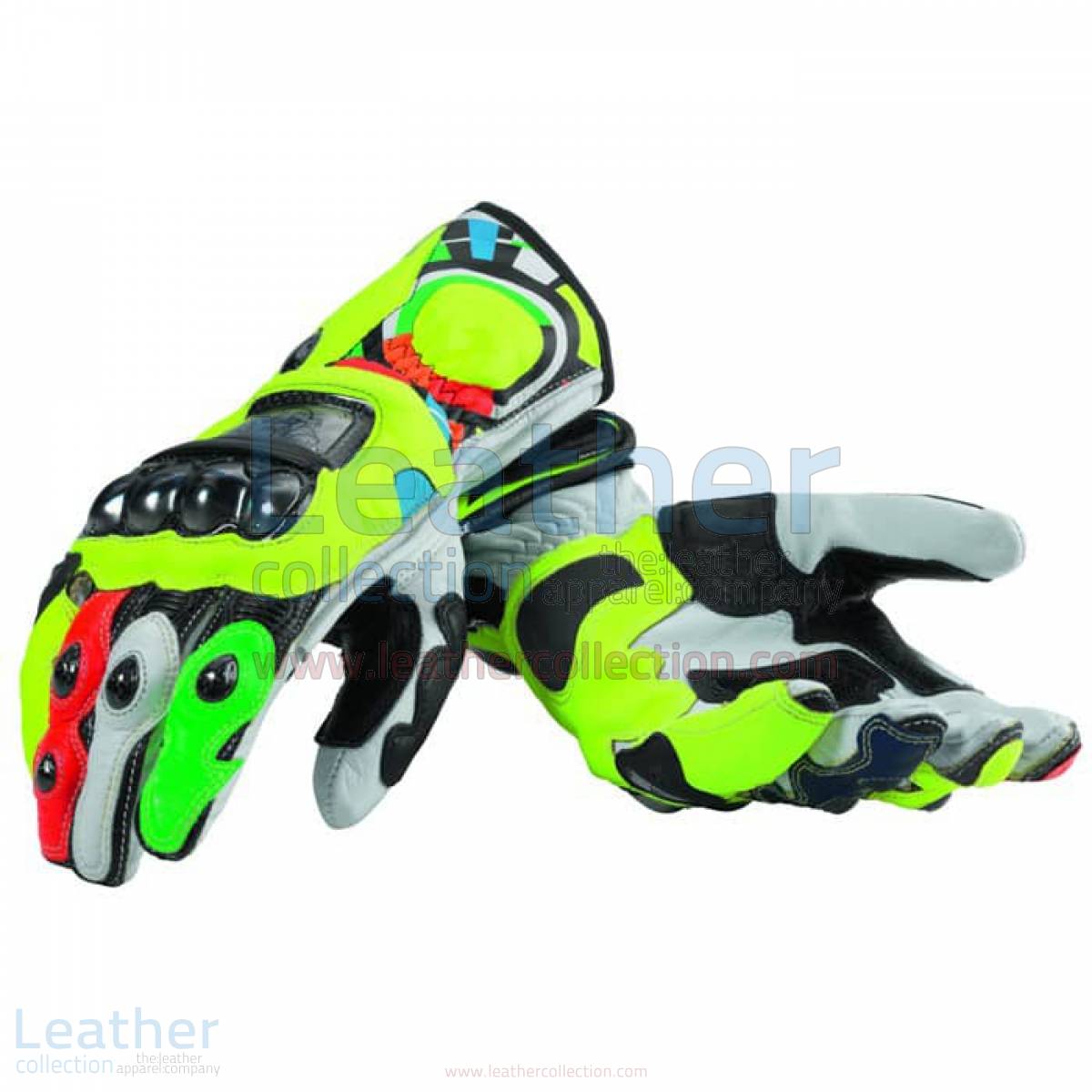 valentino rossi team ducati replica gloves