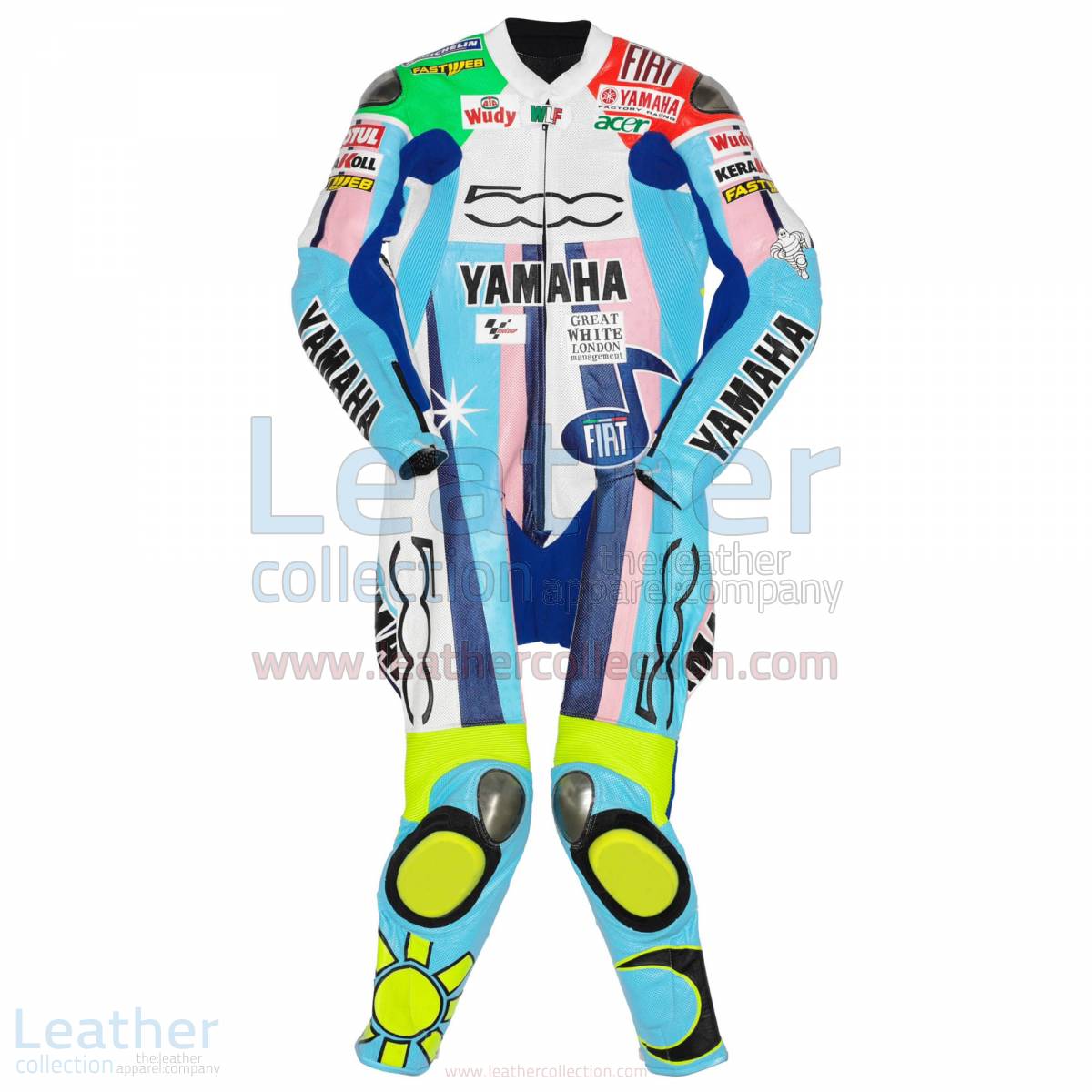 Valentino Rossi Yamaha Fiat 500 MotoGP 2007 Suit
