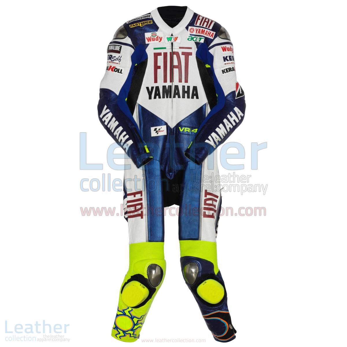 Valentino Rossi Yamaha Fiat MotoGP 2008 Racing Suit
