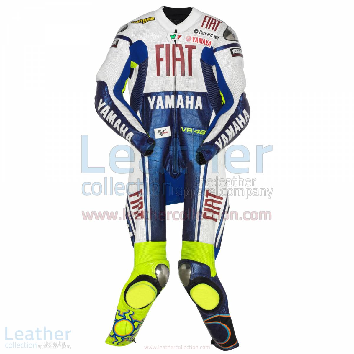 Valentino Rossi Yamaha Fiat MotoGP 2009 Suit