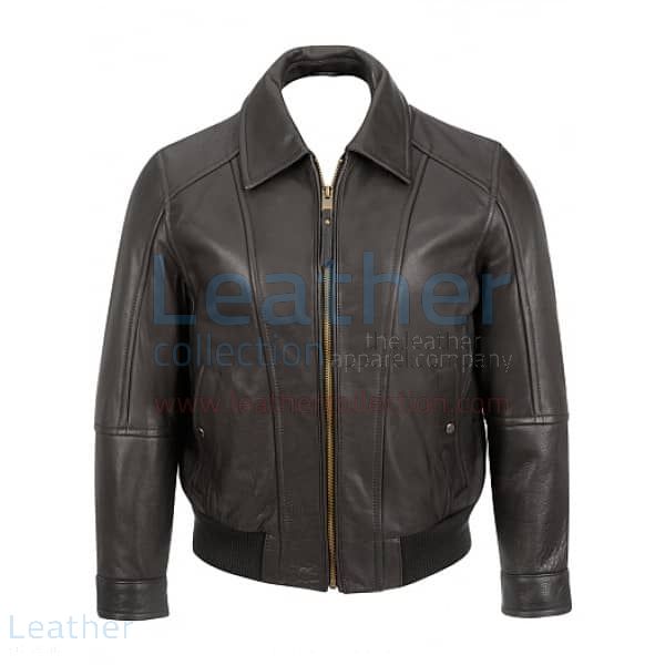 Pick up Online 3 Button Mens Leather Blazer for CA$260.69 in Canada