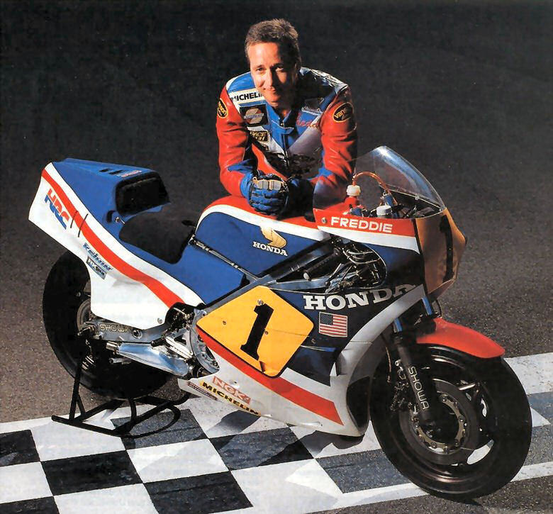 Freddie Spencer Riders – Fast Freddie, Former world champion motorcycle racer