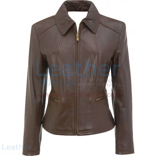 Gorgeous Leather Jackets for Ladies Front View